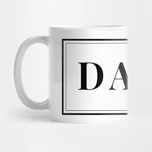 The third version of the original DA-DI brand logo. Mug